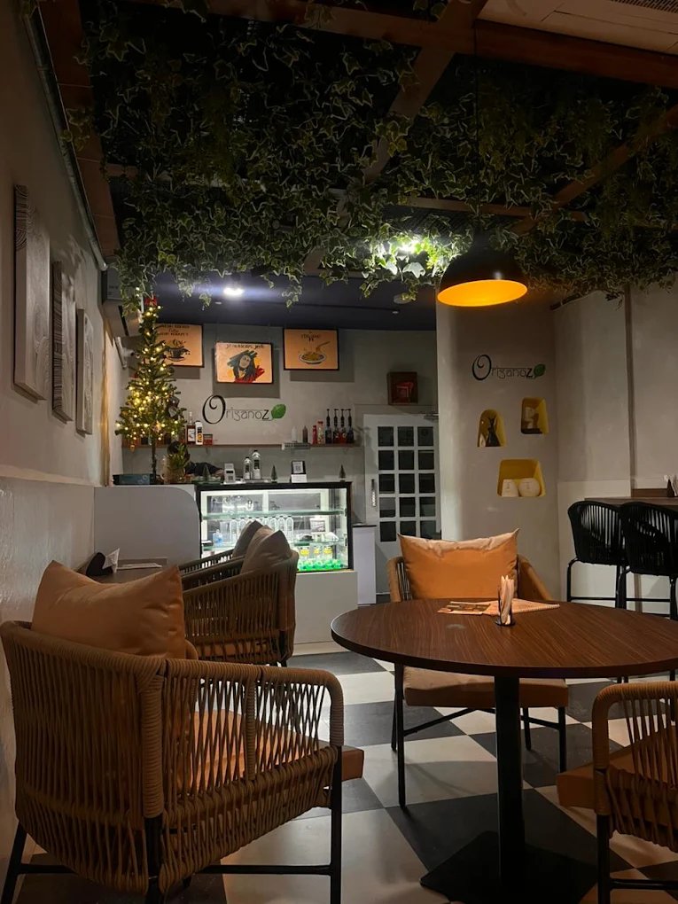 Origanoz cafe interior Bhubaneswar